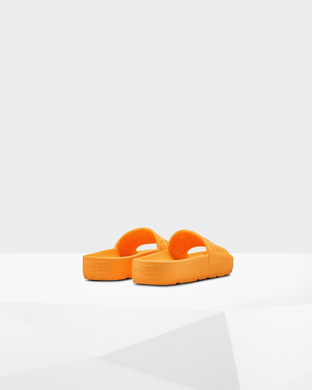 Slippers Dames - Hunter Original Lightweight Moulded - Oranje - 72NQZREYH